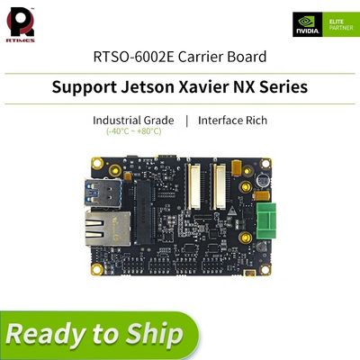 RTSO-6002E Carrier Board voor Jetson Xavier NX Module NVIDIA Officiële Partner Realtime