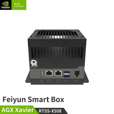 Jetson AGX Xavier Developer Kit en Feiyun Smart Box RTSS-X508 Stroominvoer 9V 20V DC