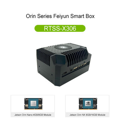 Ubuntu 20.04 Systeem voor Nvidia Jetson Orin NX 16 GB Module door Feiyun Smart Box RTSS-X306