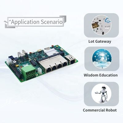 Eco-vriendelijke PCB-besturing voor NVIDIA Jetson NANO/Xavier NX/TX2 NX RTSO-6003 Carrier Board