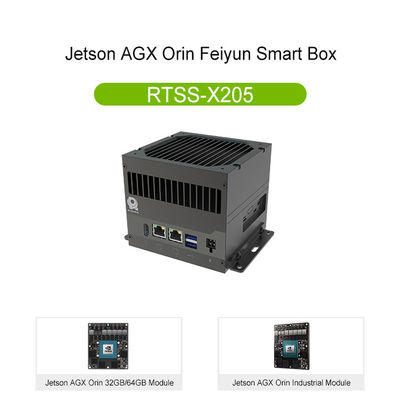 8 GMSL Camera Interface Jetson AGX Orin Developer Kit 32 GB RTSS-X205-GMSL met warmteafvoer