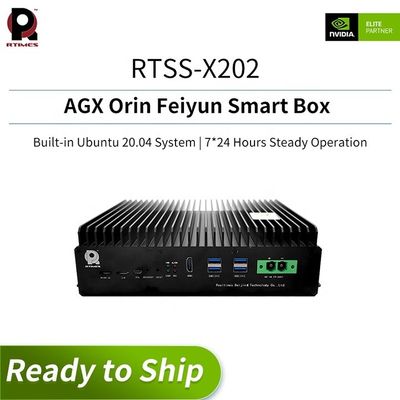 Conductiewarmteverwijdering Jetson AGX Orin 32 GB module SATA Smart Box RTSS-X202-SATA