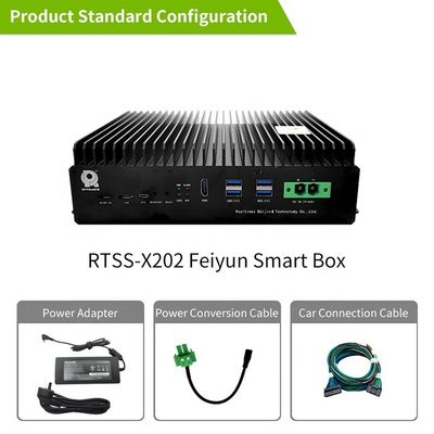 Conductiewarmteverwijdering Jetson AGX Orin 32 GB module SATA Smart Box RTSS-X202-SATA