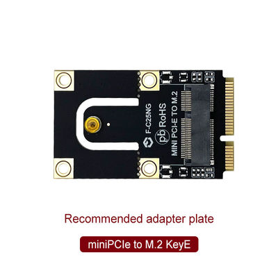 Professionele MiniPCIe naar M.2 KeyE Transfer Card RTS-PM.2.E voor WIFI/BT-module van NVIDIA