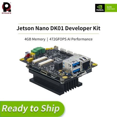 NVIDIA Jetson Nano Developer Kit RTS-NANO-DK01 met 4 GB RAM en ingebedde camerahoes
