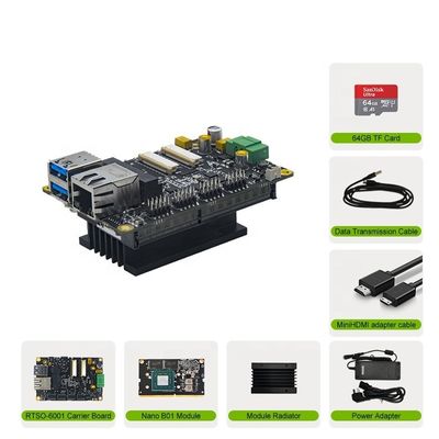 NVIDIA Jetson Nano Developer Kit RTS-NANO-DK01 met 4 GB RAM en ingebedde camerahoes