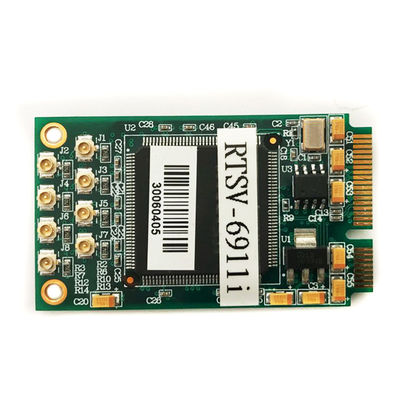 CVBS Video Capture Card RTSV-6911i miniPCIe Video Board met 8-kanaal PAL/NTSC/RS170