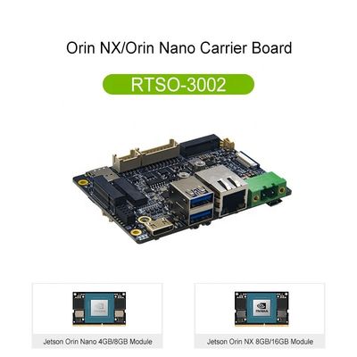Realtime AI Artificial Intelligence Module Orin Nano/Orin NX Module Development Board RTSO-3002 Industrial Carrier Board